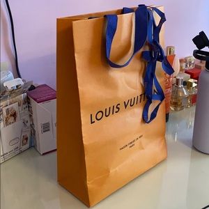 LV bag & ribbon (AUTHENTIC)